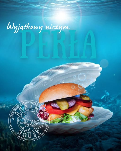 Shrimp Burger w Shrimp House 🦐