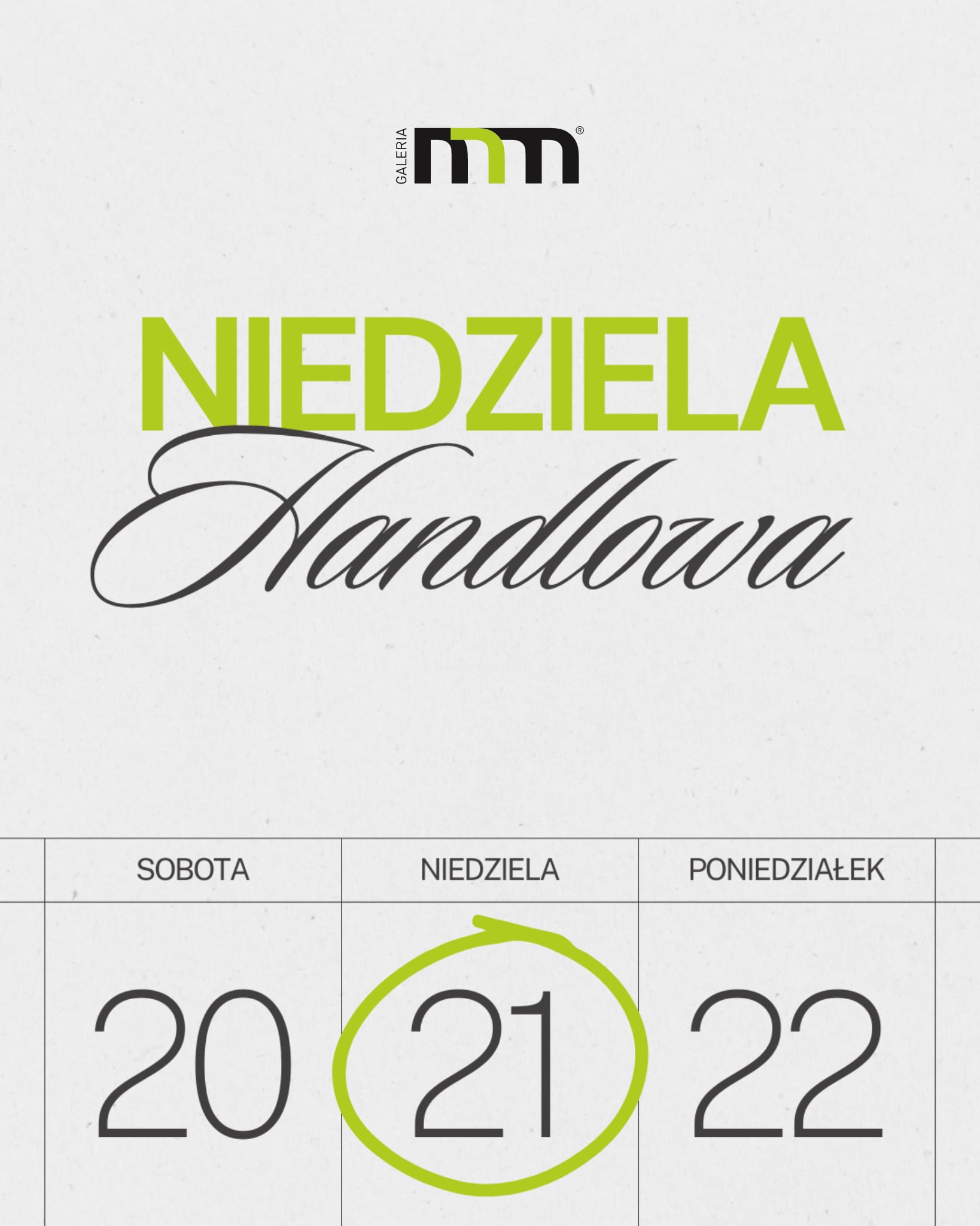 Już jutro niedziela handlowa! 🛍️