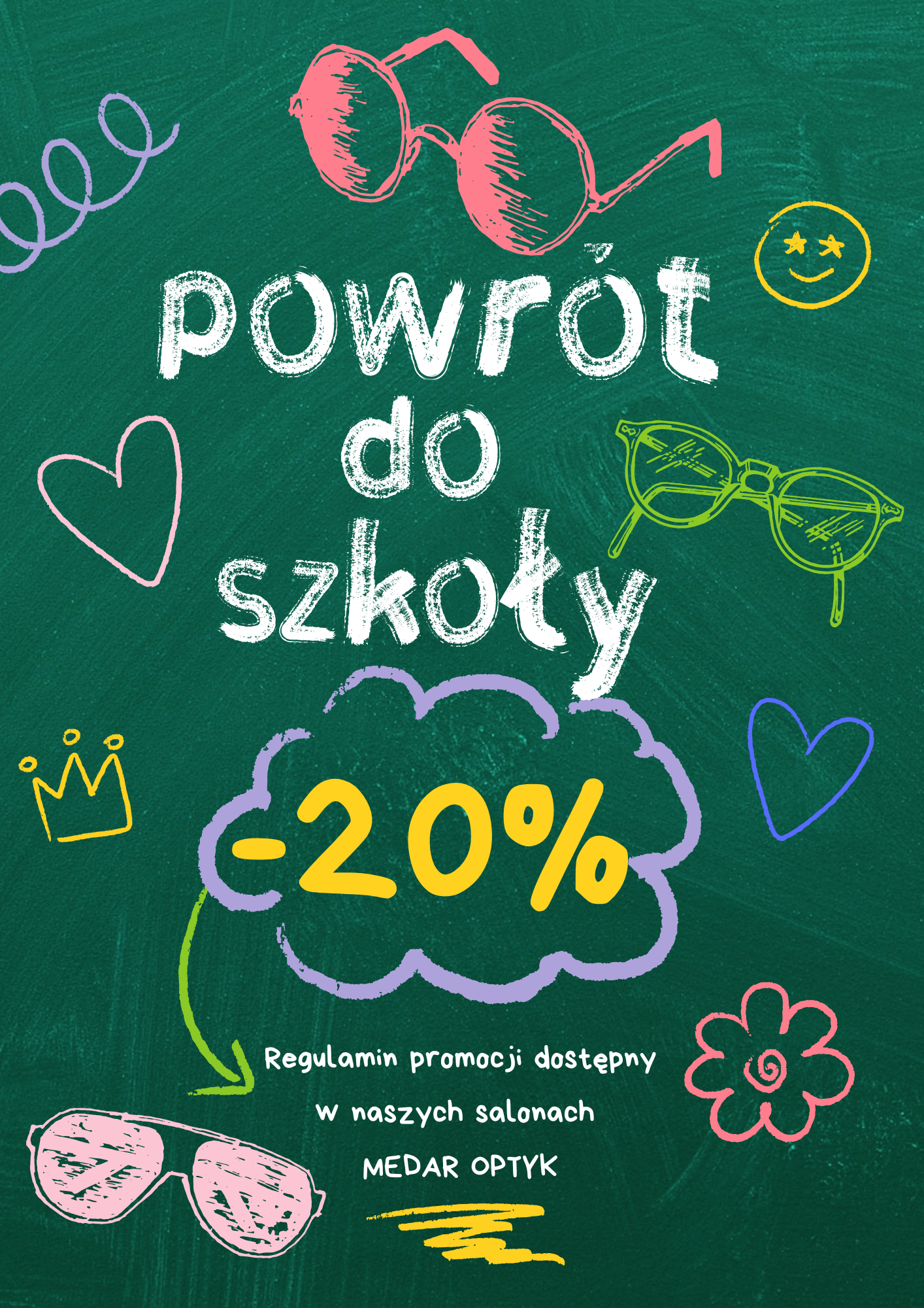Przygotuj dziecko do nowego roku szkolnego z Medar Optyk! 👓📚